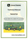 TECHNICAL MANUAL- John Deere S560 STS, S690 STS and S690 HILLMASTER STS Combines TM102719