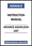ADVANCE AQUACLEAN 12ST INSTRUCTION MANUAL – PDF FILE
