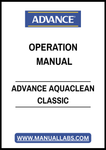 ADVANCE AQUACLEAN CLASSIC OPERATION MANUAL – PDF FILE