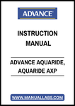 ADVANCE AQUARIDE, AQUARIDE AXP INSTRUCTION MANUAL – PDF FILE
