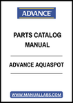 ADVANCE AQUASPOT PARTS CATALOG MANUAL – PDF FILE