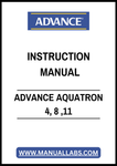 ADVANCE AQUATRON 4, 8 ,11 INSTRUCTION MANUAL – PDF FILE
