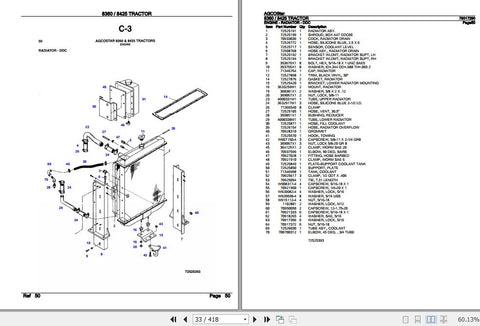 ENHANCE YOUR AGCOSTAR TRACTOR MAINTENANCE WITH THE COMPREHENSIVE SPARE PARTS CATALOGUE MANUAL FOR MODELS 8360 AND 8425 (PART NUMBER 79017290). THIS EASY-TO-NAVIGATE PDF FILE PROVIDES DETAILED DIAGRAMS AND PART NUMBERS, ENSURING YOU CAN QUICKLY IDENTIFY