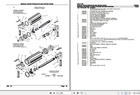 Discover the AGCO Allis Special Parts Products Office Chair Spare Parts Catalogue Manual (79003562) in a convenient PDF format. This comprehensive guide is essential for anyone