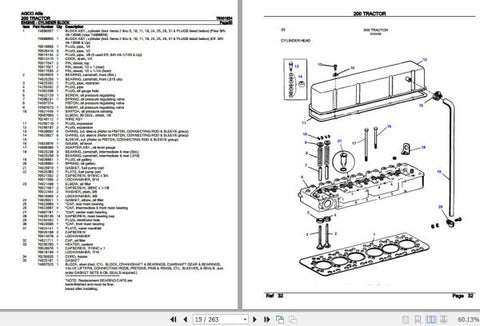 Unlock the full potential of your AGCO Allis tractor with the comprehensive Spare Parts Catalogue Manual (79001634) in PDF format. This essential resource provides detailed
