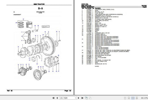 Discover the AGCO Allis Tractor 6690 Spare Parts Catalogue (79013783) in a convenient PDF format, designed to streamline your maintenance and repair tasks. This comprehensive guide provides detailed diagrams and part numbers, ensuring you can easily