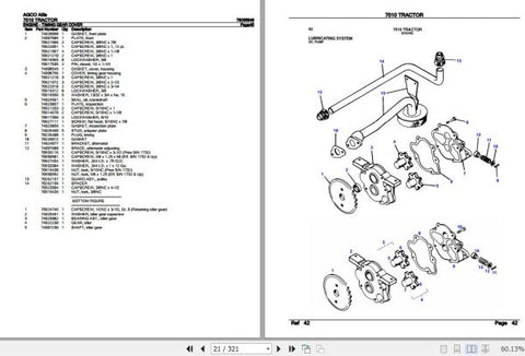 Enhance the longevity and performance of your AGCO Allis Tractor 7010 with our comprehensive Spare Parts Catalogue Manual (79005649) in PDF format. This essential resource provides