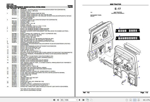 Enhance your AGCO Allis 8050 tractor's performance with the comprehensive Spare Parts Catalogue Manual (79006286) available in PDF format. This essential resource provides