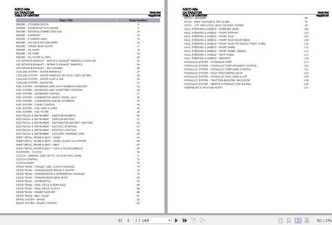 Enhance your AGCO Allis tractor maintenance with the comprehensive Spare Parts Catalogue Manual (79001546) in PDF format. This essential resource provides detailed diagrams and part numbers, ensuring you can easily identify and order the correct components