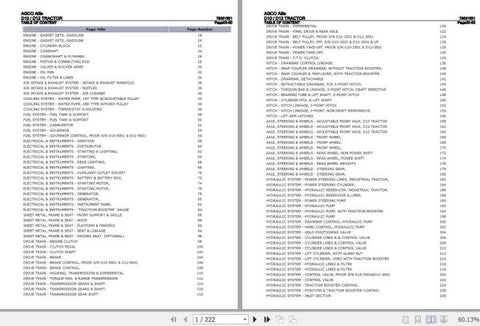 Unlock the power of your AGCO ALLIS TRACTOR with our comprehensive D10 D12 Spare Parts Catalogue Manual. This essential resource provides detailed schematics and part numbers