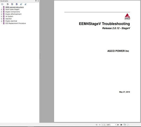 Unlock the full potential of your AGCO tractor with the EEM4StageV Troubleshooting Manual, available in a convenient PDF format. This comprehensive guide is designed to help you diagnose and resolve issues efficiently, ensuring your equipment operates at peak performance.