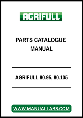 AGRIFULL 80.95, 80.105 PARTS CATALOGUE MANUAL - PDF FILE