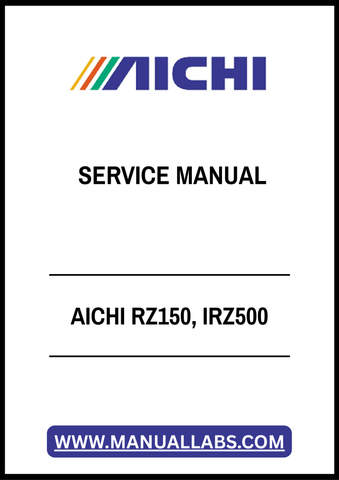Unlock the full potential of your AICHI RZ150 and IRZ500 with our comprehensive service manual, available in a convenient PDF format. This essential guide provides detailed instructions, troubleshooting tips, and maintenance procedures to ensure your equipment operates at peak performance. With easy navigation and clear diagrams, you'll save time and reduce downtime, making it an invaluable resource for both professionals and DIY enthusiasts. Don't miss out on the opportunity to enhance your operational eff