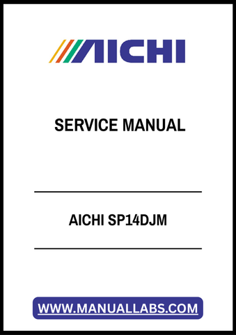 The AICHI SP14DJM Service Manual is an essential PDF resource for technicians and operators, providing comprehensive guidance on maintenance, troubleshooting, and repair procedures. This detailed manual includes diagrams, specifications, and step-by-step instructions to ensure optimal performance and longevity of your equipment. With this invaluable tool at your fingertips, you can confidently tackle any service task, minimizing downtime and maximizing efficiency. Download your copy today and empower your m