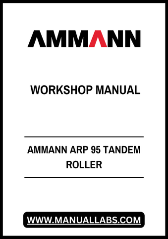 Unlock the full potential of your AMMANN ARP 95 Tandem Roller with our comprehensive workshop manual in PDF format. This essential guide provides detailed insights into maintenance, troubleshooting, and operational procedures, ensuring your equipment runs smoothly and efficiently. With easy navigation and clear illustrations, you can quickly find the information you need to keep your roller in top condition. Invest in this invaluable resource today and enhance the longevity and performance of your machinery