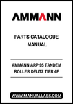 Discover the comprehensive AMMANN ARP 95 Tandem Roller Deutz Tier 4F Parts Catalogue Manual, now available in a convenient PDF format. This essential resource provides detailed diagrams, part numbers, and specifications to ensure you have everything you need for maintenance and repairs. Streamline your workflow and enhance the longevity of your equipment with this user-friendly manual, designed for professionals who demand precision and efficiency. Don't miss out on the opportunity to keep your machinery in