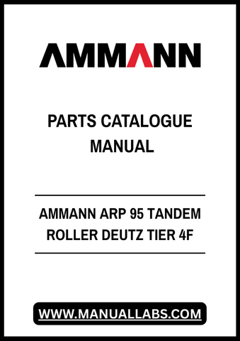 Discover the comprehensive AMMANN ARP 95 Tandem Roller Deutz Tier 4F Parts Catalogue Manual, now available in a convenient PDF format. This essential resource provides detailed diagrams, part numbers, and specifications to ensure you have everything you need for maintenance and repairs. Streamline your workflow and enhance the longevity of your equipment with this user-friendly manual, designed for professionals who demand precision and efficiency. Don't miss out on the opportunity to keep your machinery in