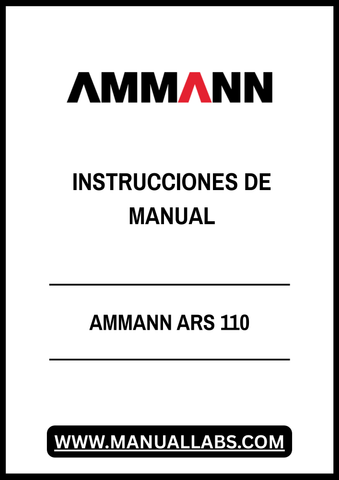 Discover the AMMANN ARS 110 Manual (2363055) in a convenient PDF format, designed to provide you with comprehensive instructions for optimal operation and maintenance. This digital resource ensures you have all the essential information at your fingertips, making it easier to manage your equipment effectively.