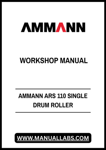 The Ammann ARS 110 Single Drum Roller Workshop Manual is an essential resource for anyone looking to maintain and repair their roller efficiently. This comprehensive guide provides detailed instructions, diagrams, and specifications tailored specifically for the ARS 110 model, ensuring you have all the information needed to keep your equipment in top condition.