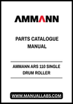 Discover the essential AMMANN ARS 110 Single Drum Roller Parts Catalogue Manual (3028774) in a convenient PDF format. This comprehensive manual is designed to provide you with detailed information on parts and components, ensuring you have everything you need for maintenance and repairs.