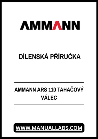 Unlock the full potential of your Ammann ARS 110 Tahačový Roller with our comprehensive workshop manual in PDF format. This essential guide provides detailed insights into the operation, maintenance, and troubleshooting of your equipment, ensuring you get the most out of your investment.