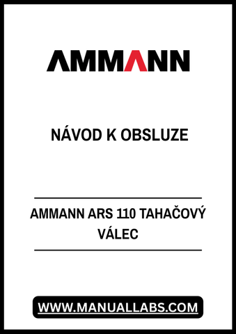 Discover the essential AMMANN ARS 110 Towing Roller Manual (PDF File) designed for operators seeking comprehensive guidance on the efficient use of this powerful machine. This user-friendly manual provides detailed instructions, ensuring you can maximize the performance and longevity of your equipment.