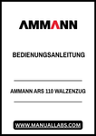 Enhance your operational efficiency with the AMMANN ARS 110 Walzenzug Bedienungsanleitung (User Manual) in PDF format. This comprehensive guide is designed to provide you with all the essential information needed to operate and maintain your equipment effectively.