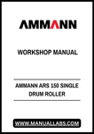 Discover the essential AMMANN ARS 150 Single Drum Roller Workshop Manual (3002907) in a convenient PDF format. This comprehensive guide is designed to provide you with all the technical information and operational insights needed to maintain and repair your roller efficiently.