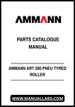 Discover the essential AMMANN ART 280 Pneu Tyred Roller Parts Catalogue Manual (3006615) in a convenient PDF format. This comprehensive manual is designed to provide you with detailed information on all parts and components of the AMMANN ART 280, ensuring you have everything you need for maintenance and repairs at your fingertips.