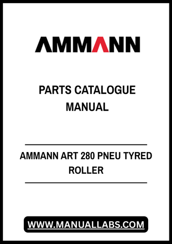 Discover the essential AMMANN ART 280 Pneu Tyred Roller Parts Catalogue Manual (3021982) in a convenient PDF format. This comprehensive manual is designed to provide you with detailed information on all parts and components of the AMMANN ART 280, ensuring you have everything you need for maintenance and repairs at your fingertips.