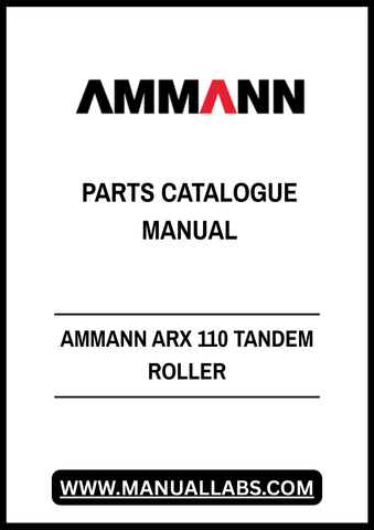 Discover the essential AMMANN ARX 110 Tandem Roller Parts Catalogue Manual (3010129) in a convenient PDF format. This comprehensive guide is designed to provide you with detailed information on all parts and components of the ARX 110, ensuring you have everything you need for maintenance and repairs at your fingertips.