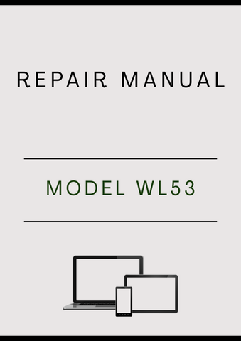 MODEL WL53 4WD LOADER REPAIR MANUAL - PDF
