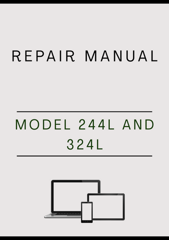 MODEL 244L AND 324L COMPACT 4WD LOADER REPAIR MANUAL - PDF