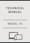 MODEL 70 SKID STEER LOADER TECHNICAL MANUAL - PDF