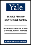 YALE MCW025-E, MCW030-E, MCW040-E, MSW030-E, MSW040-E , MRW020-E, MRW030-E LIFT TRUCK SERVICE REPAIR & MAINTENANCE MANUAL - PDF FILE