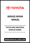 TOYOTA N04C INDUSTRIAL VEHICLES ENGINE SERVICE REPAIR MANUAL - PDF FILE