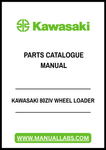 KAWASAKI 80ZIV WHEEL LOADER PARTS CATALOGUE MANUAL - PDF FILE