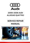 2000-2006 AUDI ALLROAD QUATTRO SERVICE REPAIR MANUAL - PDF FILE DOWNLOAD