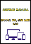 MODEL 60, 620 AND 630 TRACTOR SERVICE MANUAL - PDF