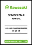 1995-2002 KAWASAKI ZX600 & 636 (ZX-6R) SERVICE REPAIR MANUAL - PDF FILE