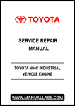 TOYOTA N04C INDUSTRIAL VEHICLE ENGINE SERVICE REPAIR MANUAL - PDF FILE