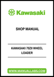 KAWASAKI 70ZII WHEEL LOADER SHOP MANUAL - PDF FILE