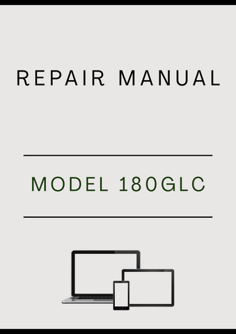 MODEL 180GLC CRAWLER EXCAVATOR REPAIR MANUAL - PDF