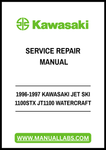 1996-1997 KAWASAKI JET SKI 1100STX JT1100 WATERCRAFT SERVICE REPAIR MANUAL - PDF FILE