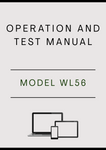 MODEL WL56 LOADER OPERATION AND TEST MANUAL - PDF