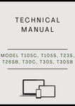 MODEL T105C, T105S, T23S, T26SB, T30C, T30S, T30SB, T40SB, TB26SB, TS26, XT105, XT105SB, XT120, XT120SE, XT140, XT140B, XT140SB, XT170B, XT250B AND SE23 EDGER TECHNICAL MANUAL - PDF