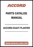 ACCORD EXACT PLANTER PARTS CATALOG MANUAL – PDF FILE
