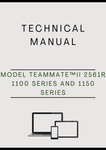MODEL TEAMMATE™II 2561R 1100 SERIES AND 1150 SERIES AXLE COMPONENT TECHNICAL MANUAL - PDF