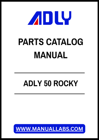 ADLY 50 ROCKY PARTS CATALOG MANUAL – PDF FILE
