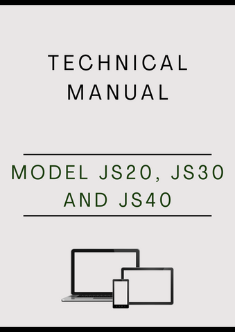 MODEL JS20, JS30 AND JS40 WALK-BEHIND ROTARY MOWER TECHNICAL MANUAL - PDF